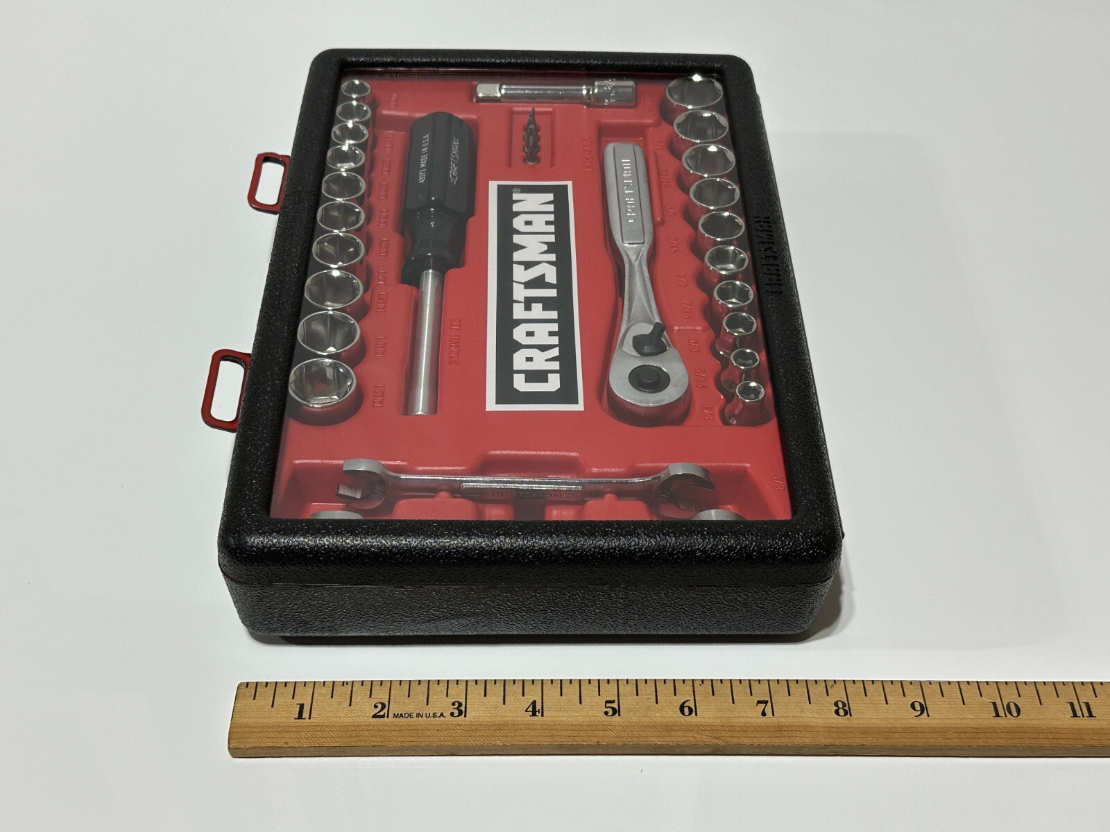 Craftsman SEARS USA 33429 G SERIES 29pc 3/8” Drive SAE Metric Socket Ratchet Set