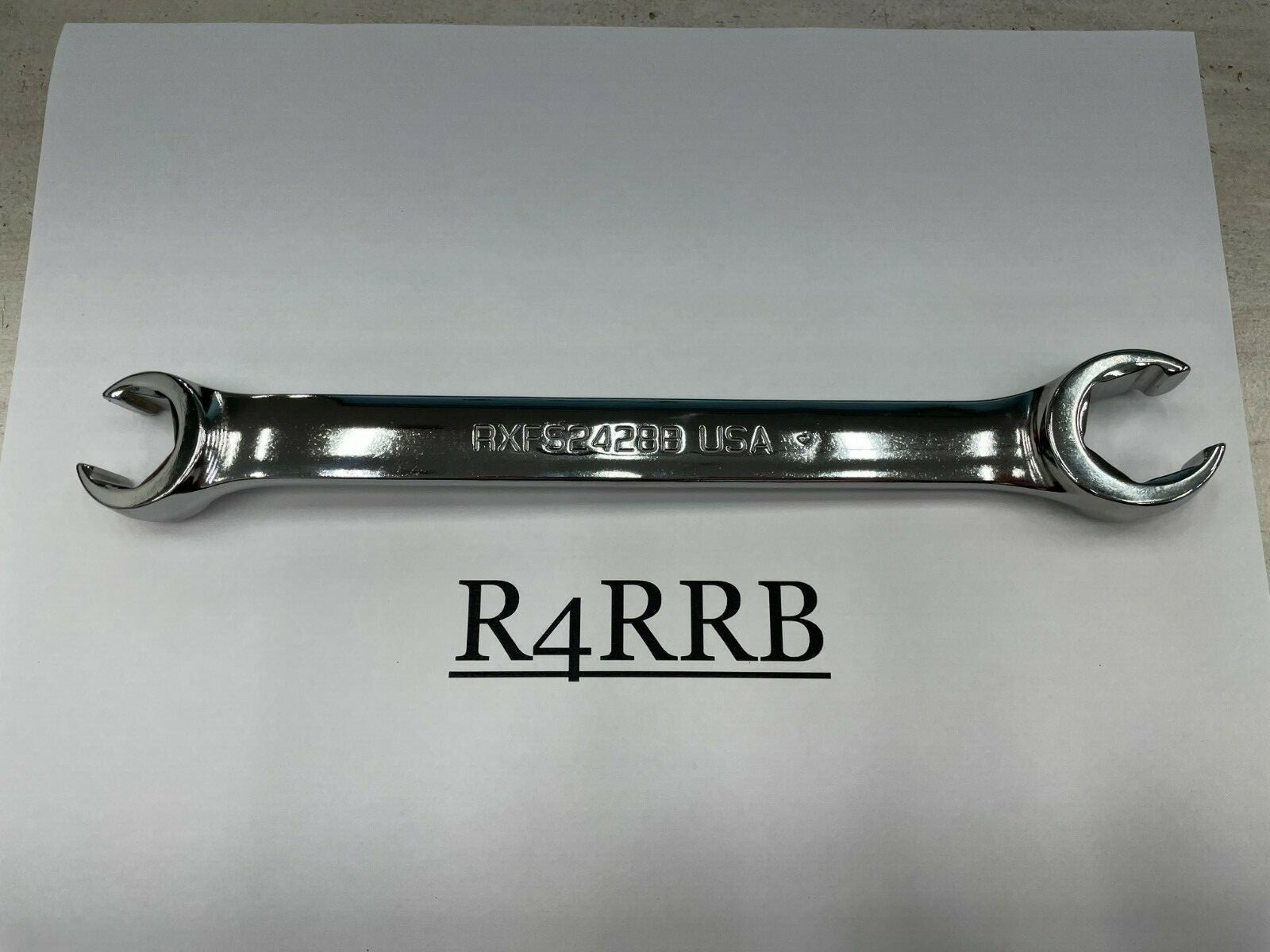Snap-On Tools USA NEW 3/4″ 7/8″ SAE Double Flare Nut 6pt Line Wrench RXFS2428B