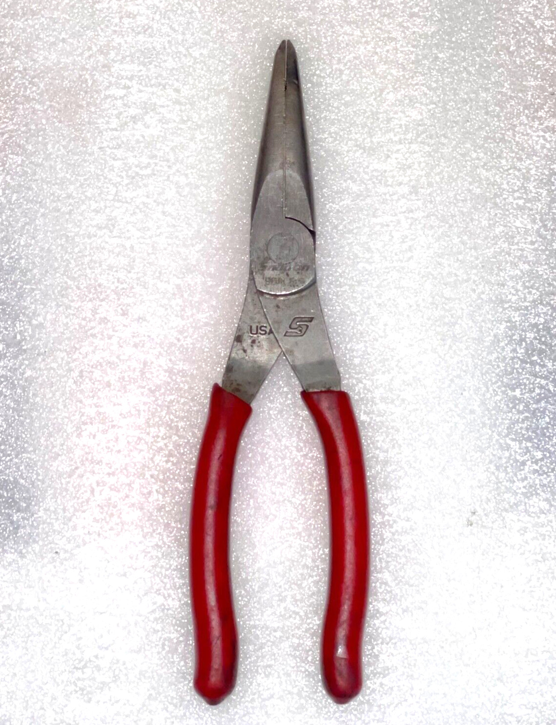 SNAP ON 96ACF, NEEDLE NOSE PLIERS, 8″ LONG, «TALON SOFT GRIP.»