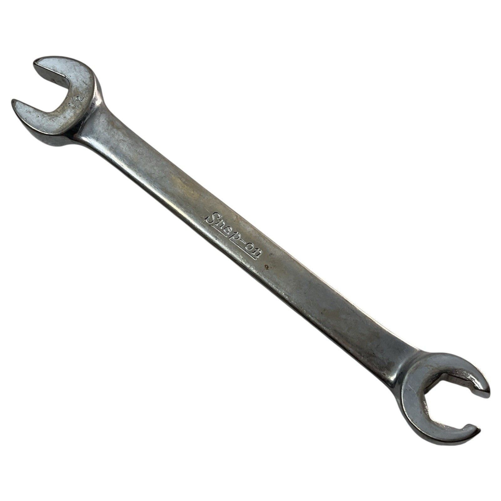 Snap On RXS16 Flare Nut Line Wrench 1/2 Inch SAE Standard Open End 6 Point USA