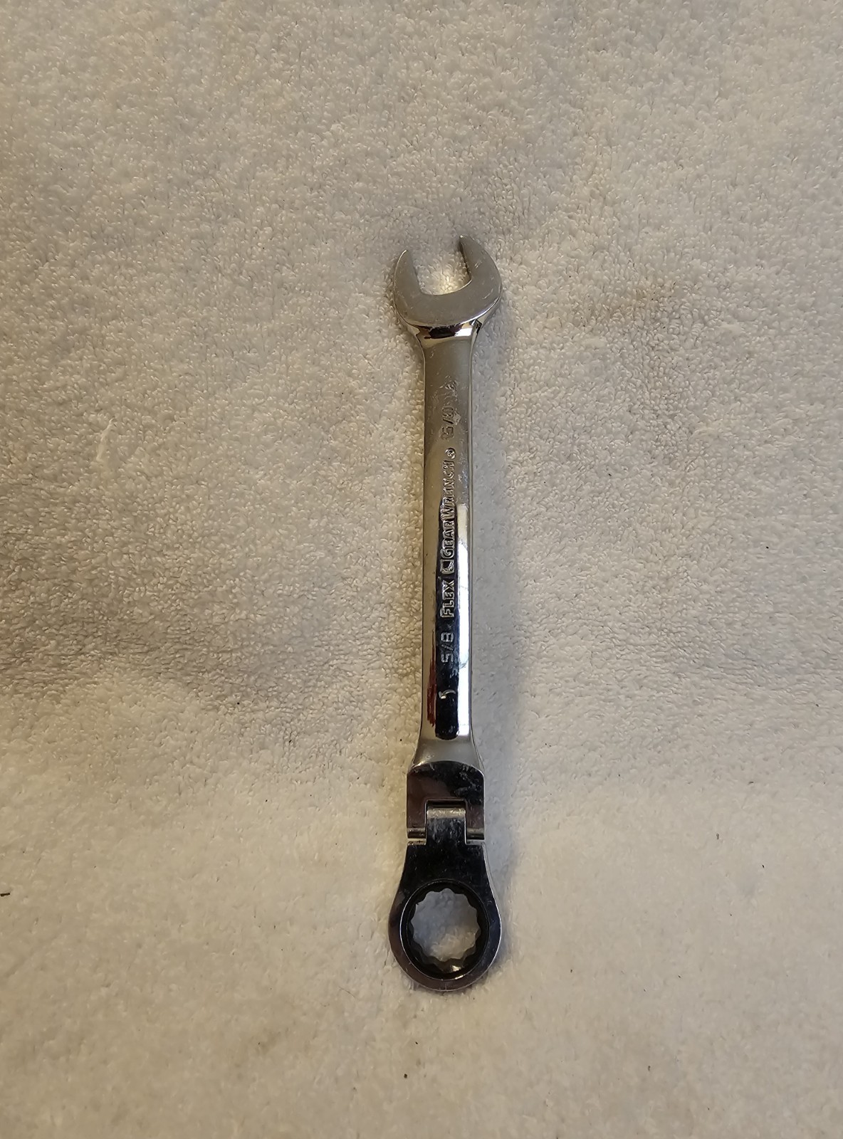 5/8″ Flex GearWrench Chrome Plated Double Ended Tough Steel Ratcheting Wrench