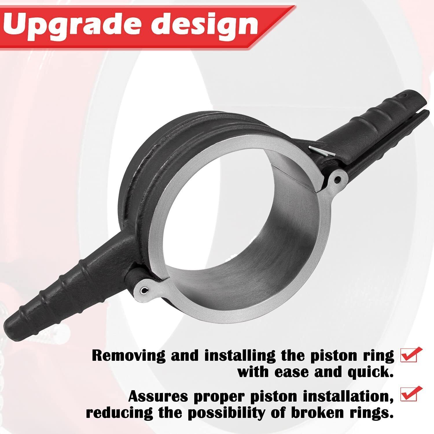 7040 Piston Ring Compressor Tool For CAT Cummins Diesel ISX 3400 C-15 5.40»