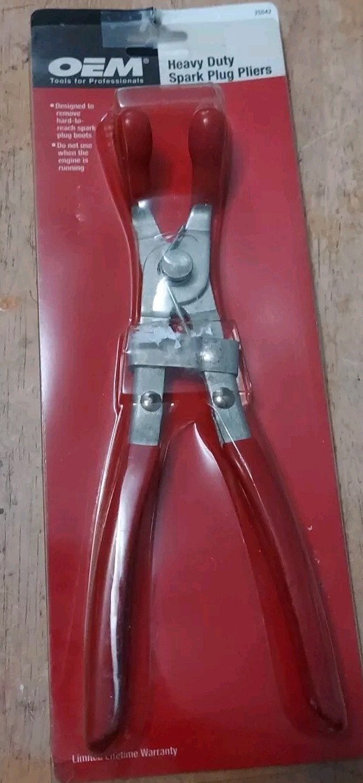 OEM Tools 25542 Spark Plug Pliers, 45 Degree Offset For Easy Gripping