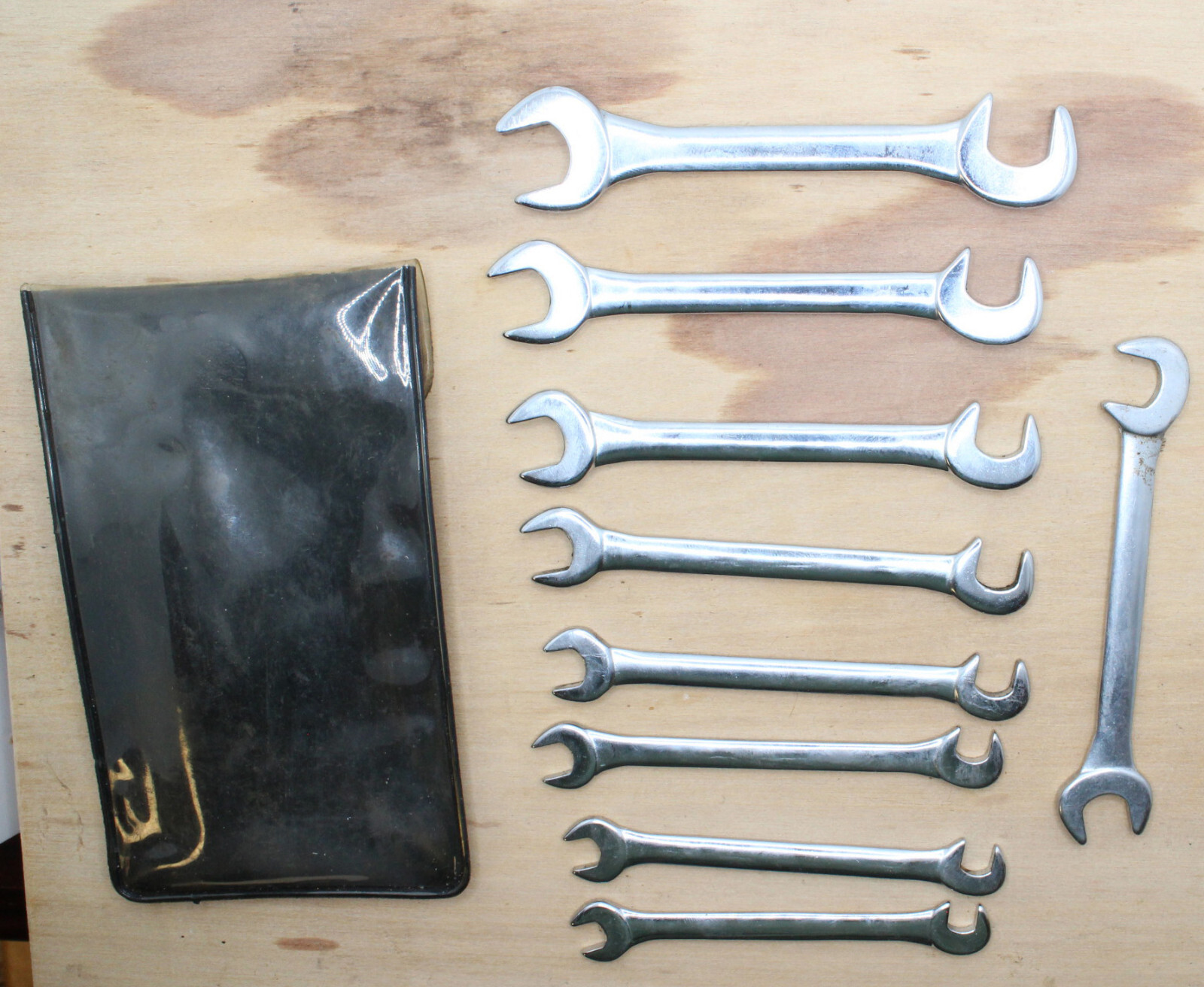 Craftsman USA no 9 4306 -V- Series 8 Piece + 1 Open End Ignition Wrench Set