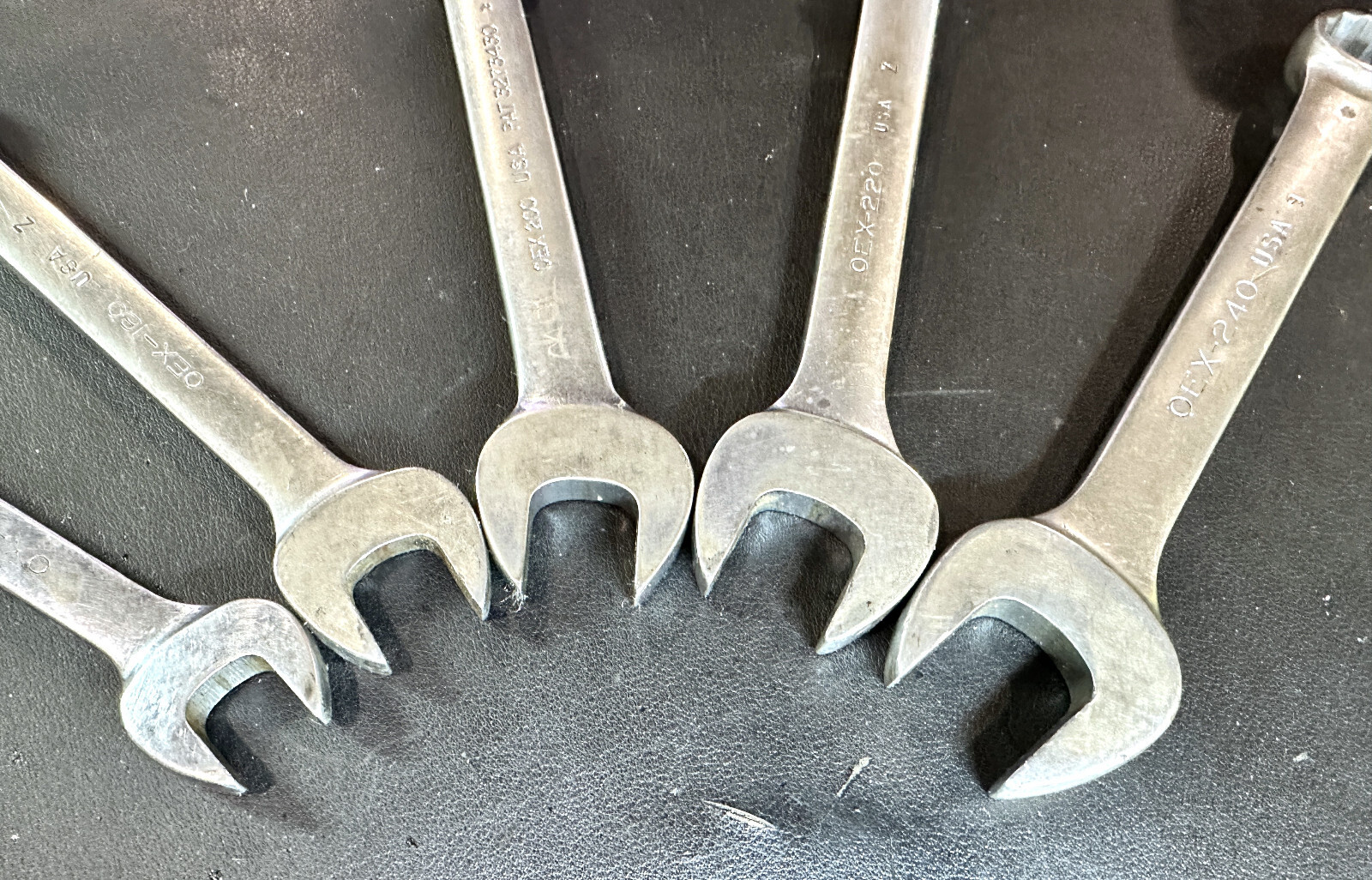 SNAP ON OEX-SERIES 5-PIECE SAE SHORT COMPINATION WRENCH SET (1/2″ – 3/4″) USA