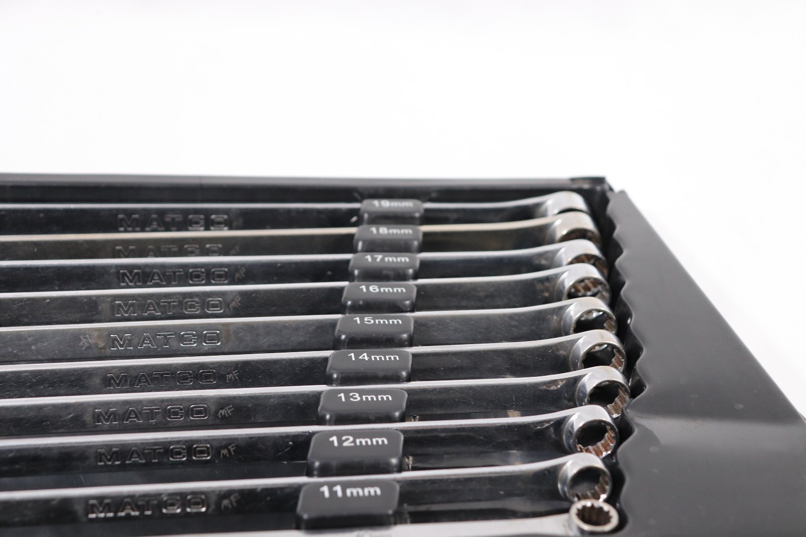 Matco Extra Long Flex Head Ratcheting Metric Wrench Set 10mm-19mm SRFBZLM102TA