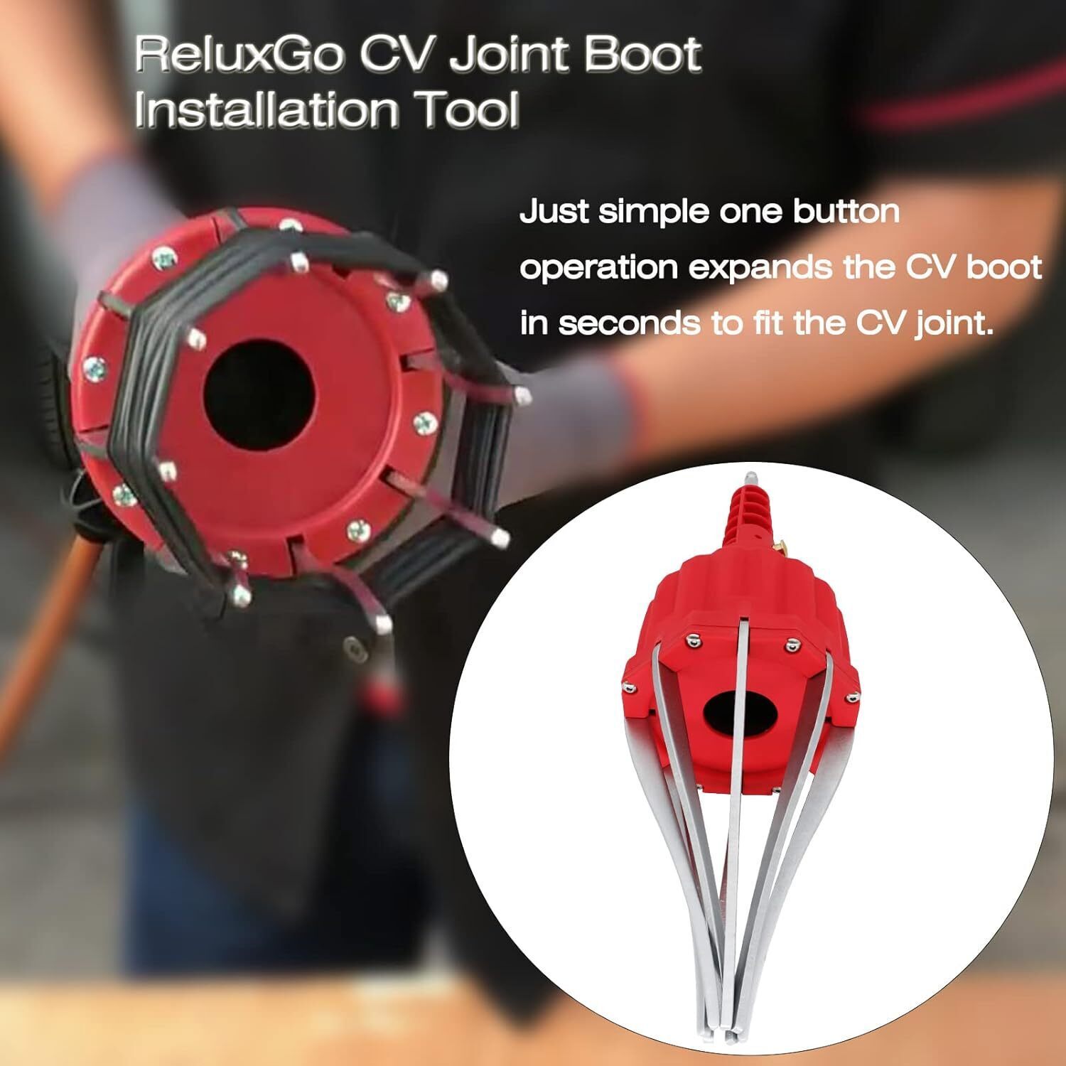 Universal Pneumatic CV Joint Boot Spreader Expander Install Installation Tool