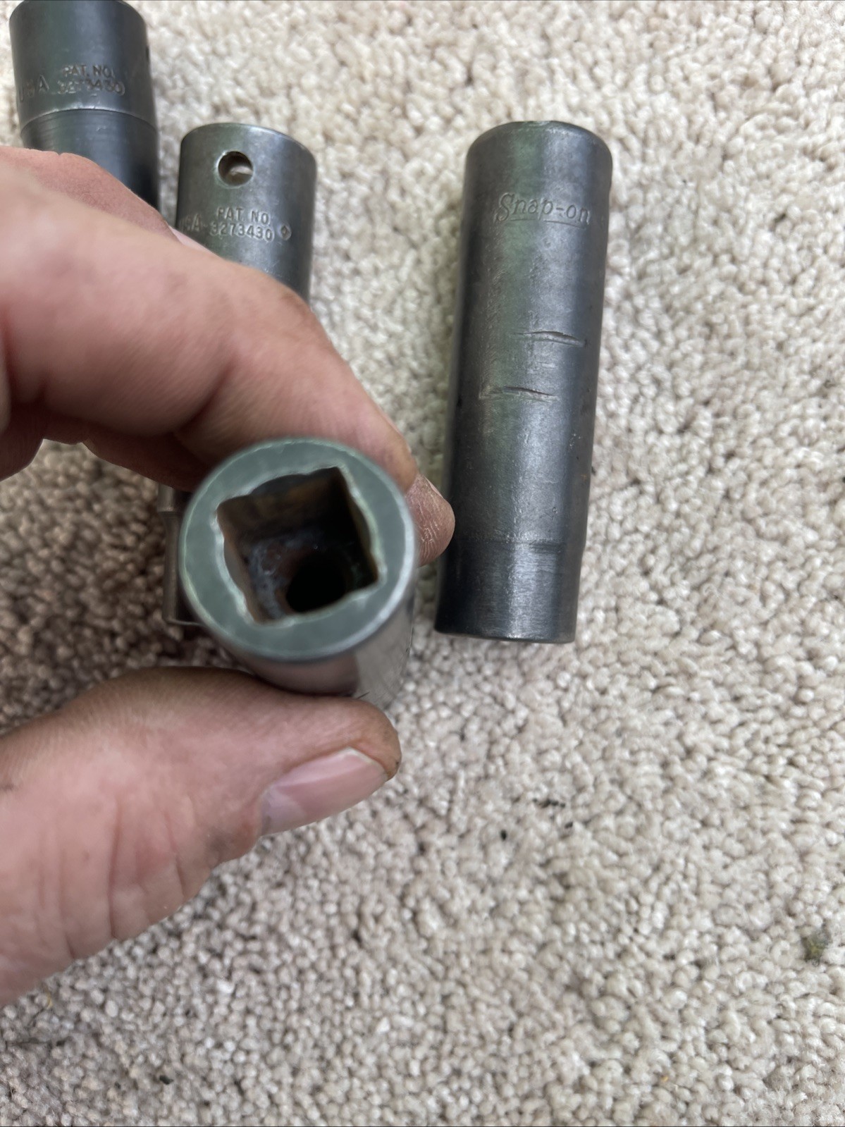 Snap-On Impact Socket 1/2 Drive Deep 6 Point SIM160,180,200 IM160 Short 4 Pc WOW