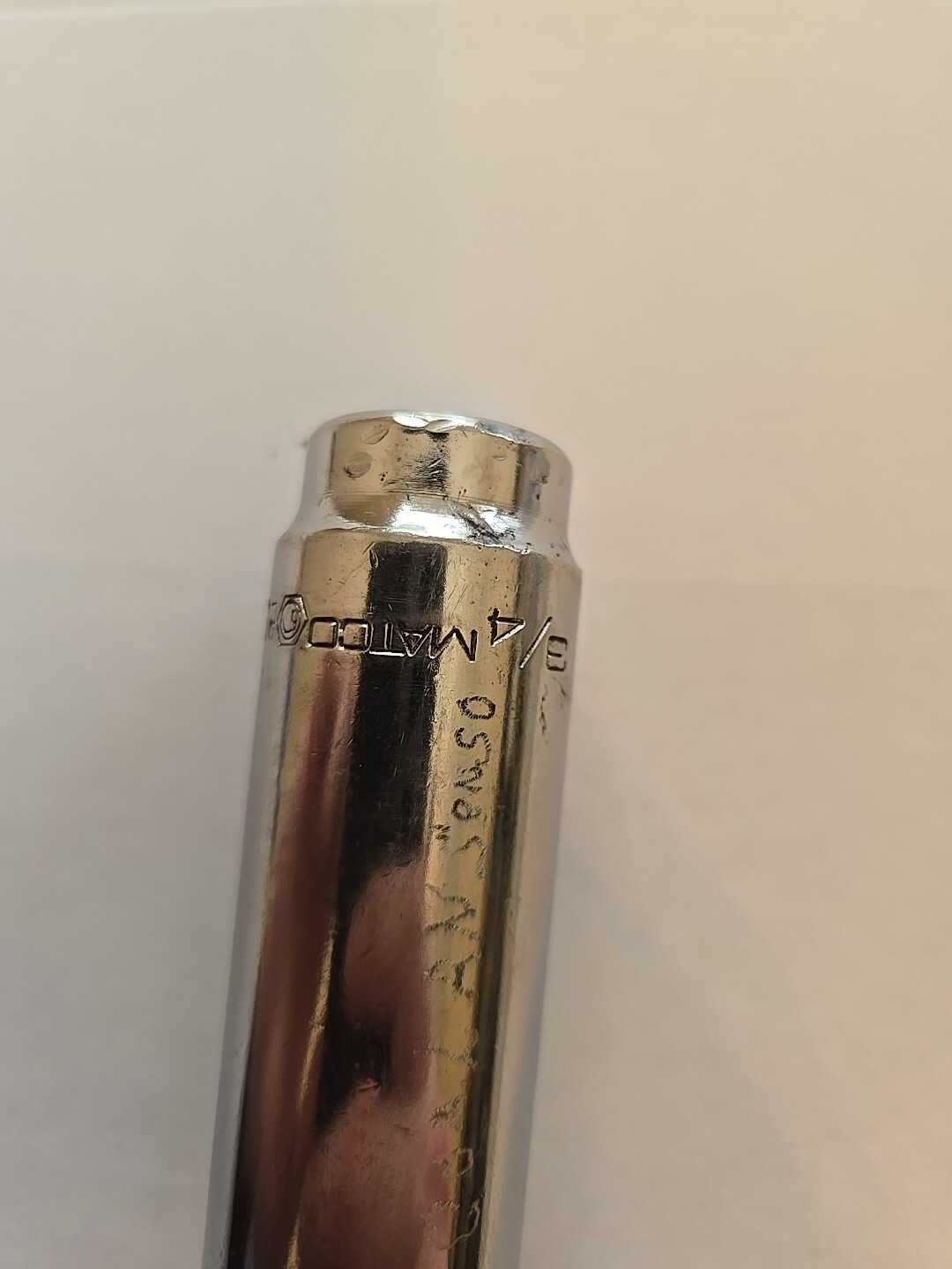 Matco Tools 3/8″ Drive 3/4″ 6PT SAE Deep Chrome Socket BD246