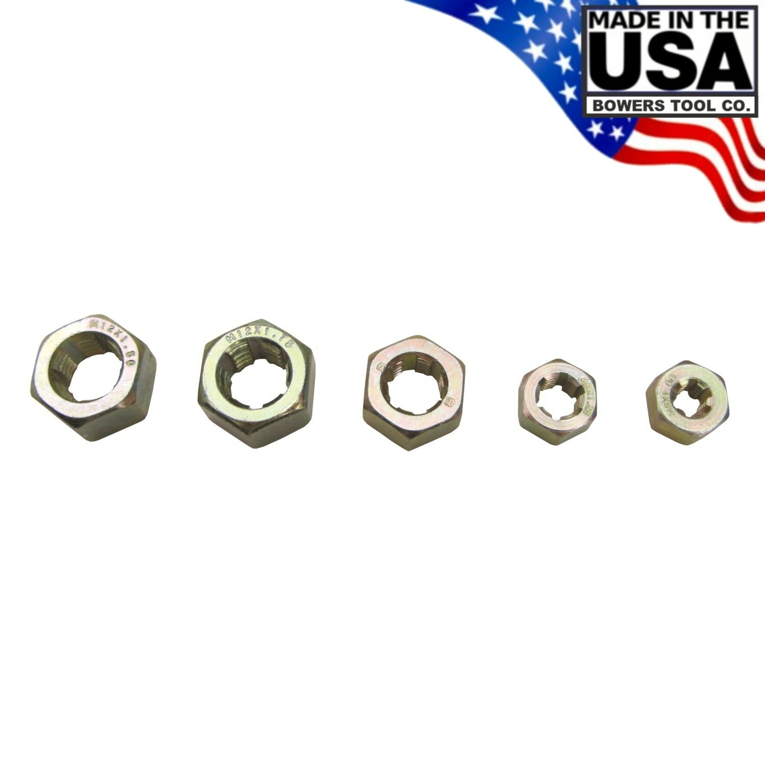 Lang Metric Rethreading Die Set Thread Restore 5pc 6-12mm Made in USA