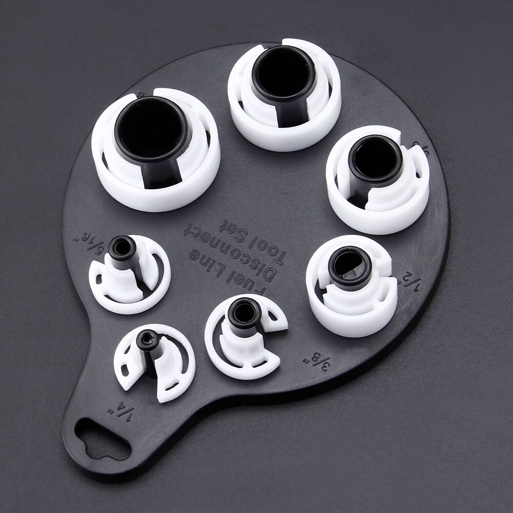 7Pcs Plastic Air Condition Quick Disconnect Tool Set 1/4″ to 7/8″ Black/White