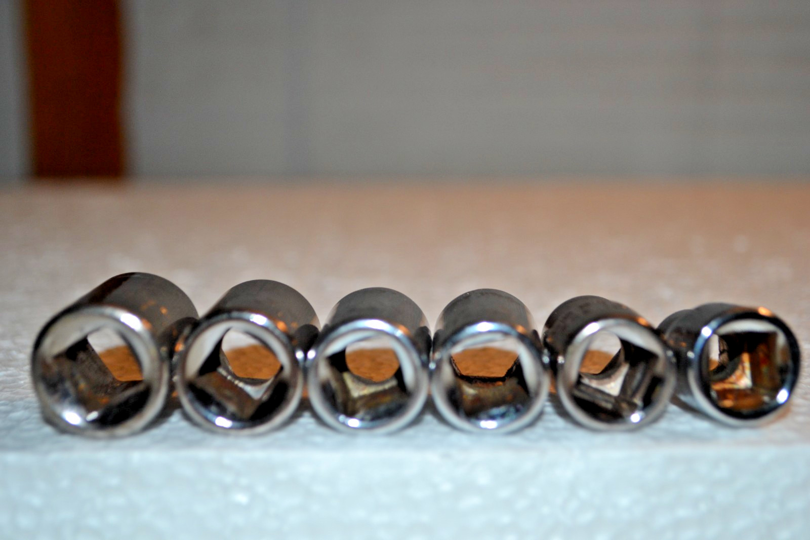Craftsman Metric 3/8 Drive 6 Point 9MM-14MM Sockets Made in USA 6 Pcs