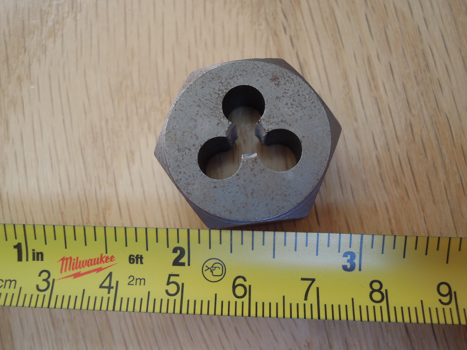 1/4-20 Thread Hex Die 1/4″ Inch Carbon Steel 86120 55502