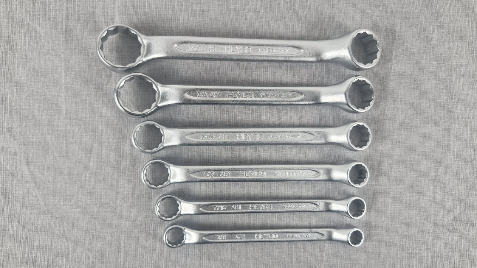 Heyco 12-Point Wrench Set – 13 Pieces (Brand New)