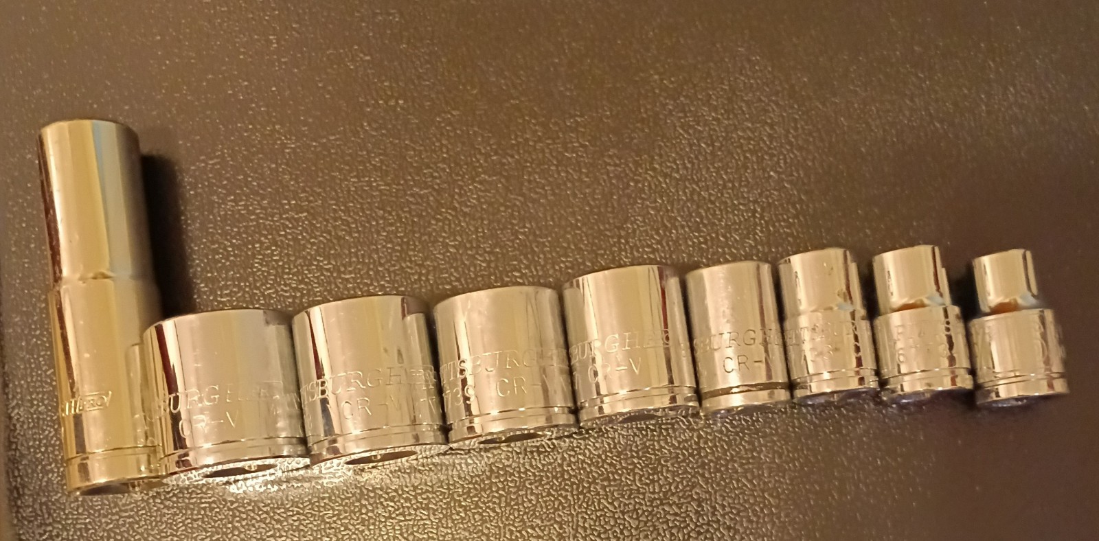 Pittsburgh Pro Sockets Lot of 9 Lifetime Warranty