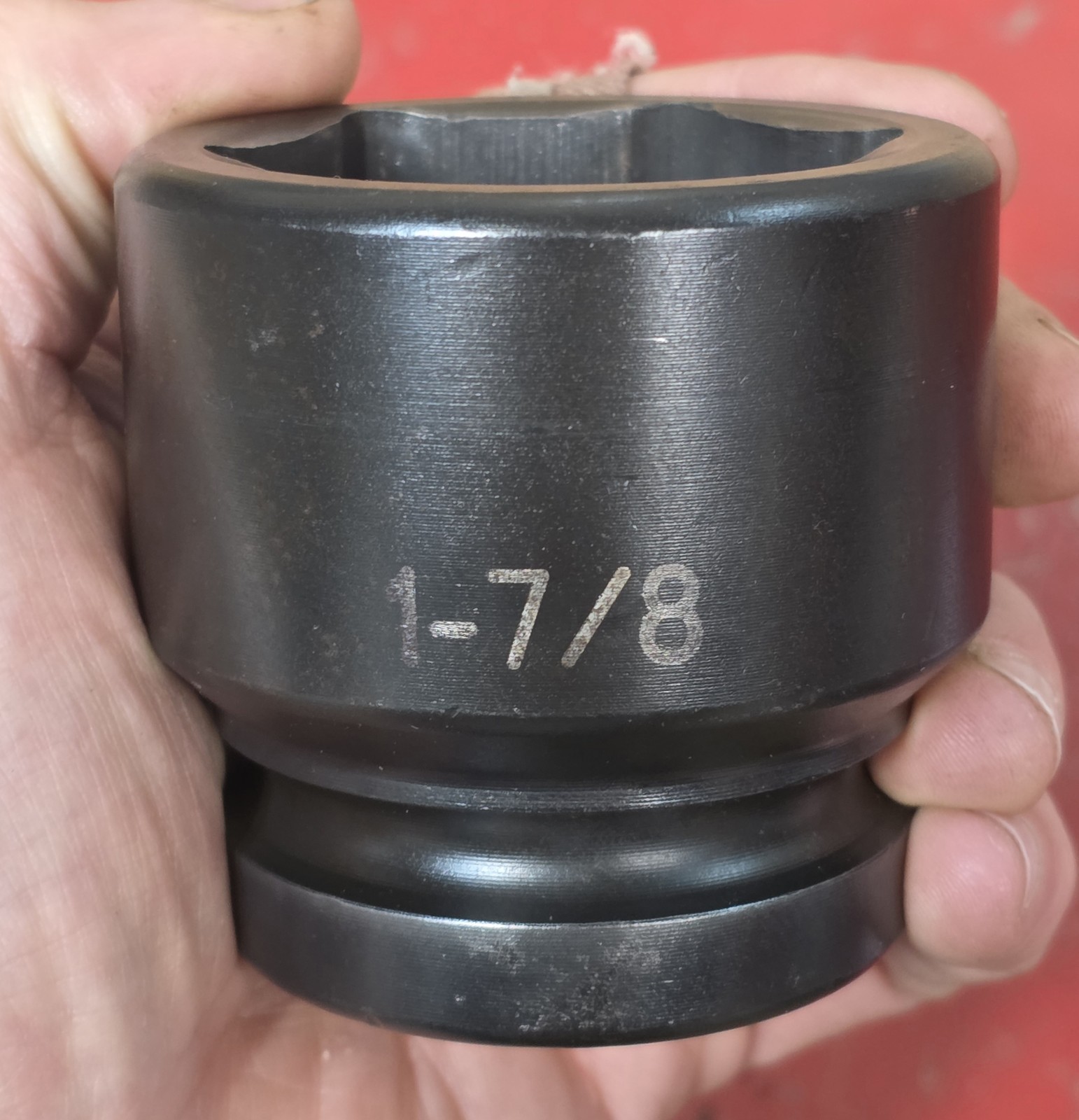 GP Grey Pneumatic SAE 1″ Drive 1-7/8″ Shallow Impact Socket 6pt 4060R