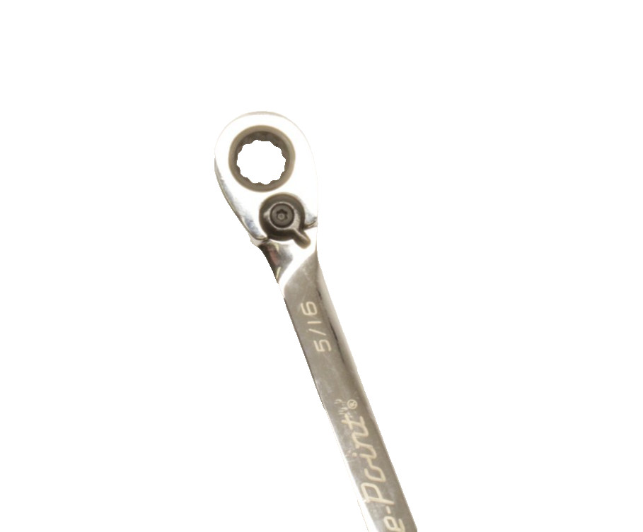 Blue Point Tools USED 5/16″ SAE Standard Offset Ratcheting Combo Wrench BOER10