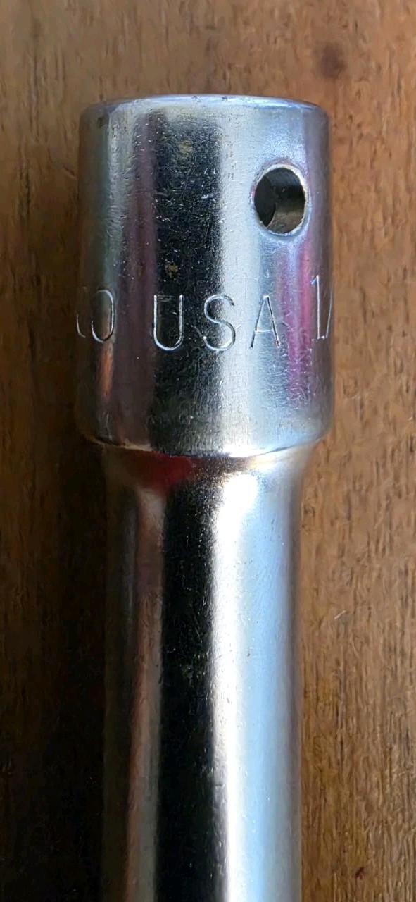 Vintage Easco 73 1206 1/2″ Drive 6″ Extension Bar Socket Tool USA Made