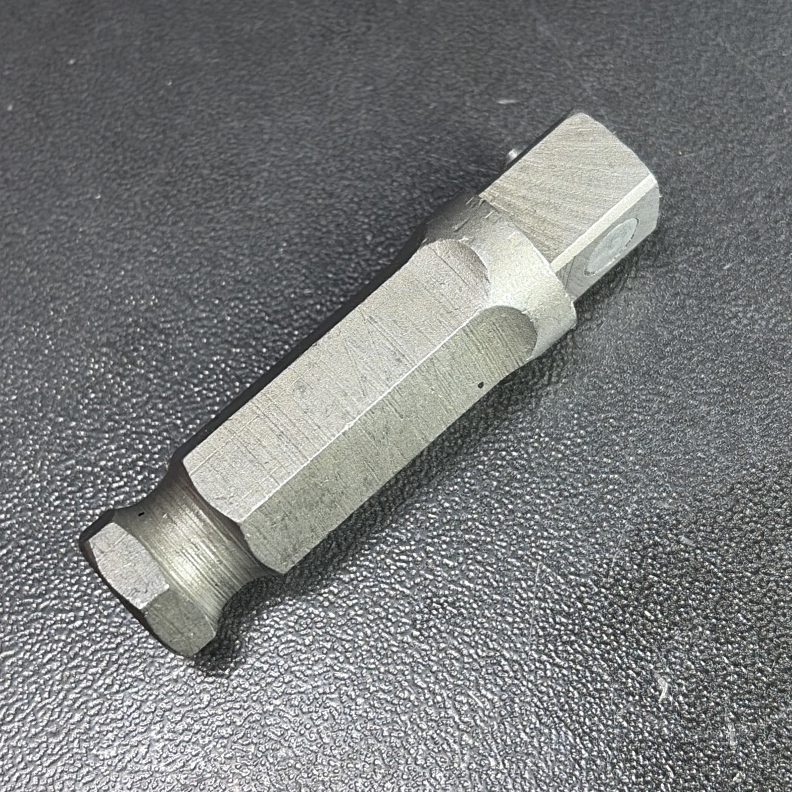 Vtg Snap-on 3/8″ Hex – 3/8″ Square Dr Power Adapter Pinned A3021 USA Owners Mark