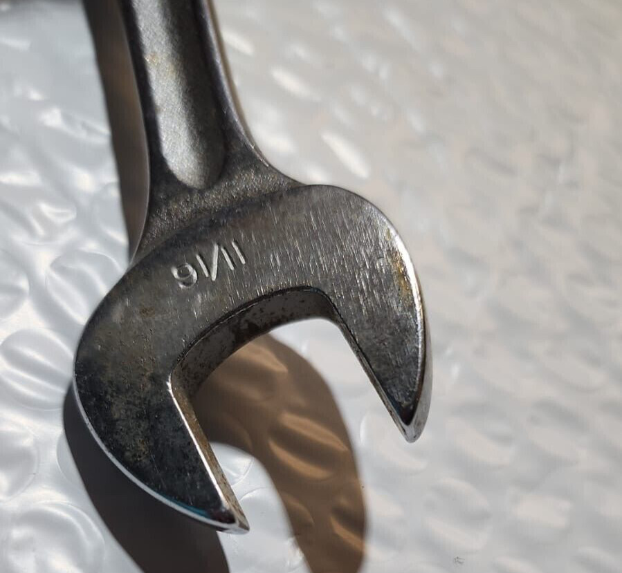 SNAP-ON VS1922, 19/32″ X 11/16″ OPEN END WRENCH, 7.25″ LONG.