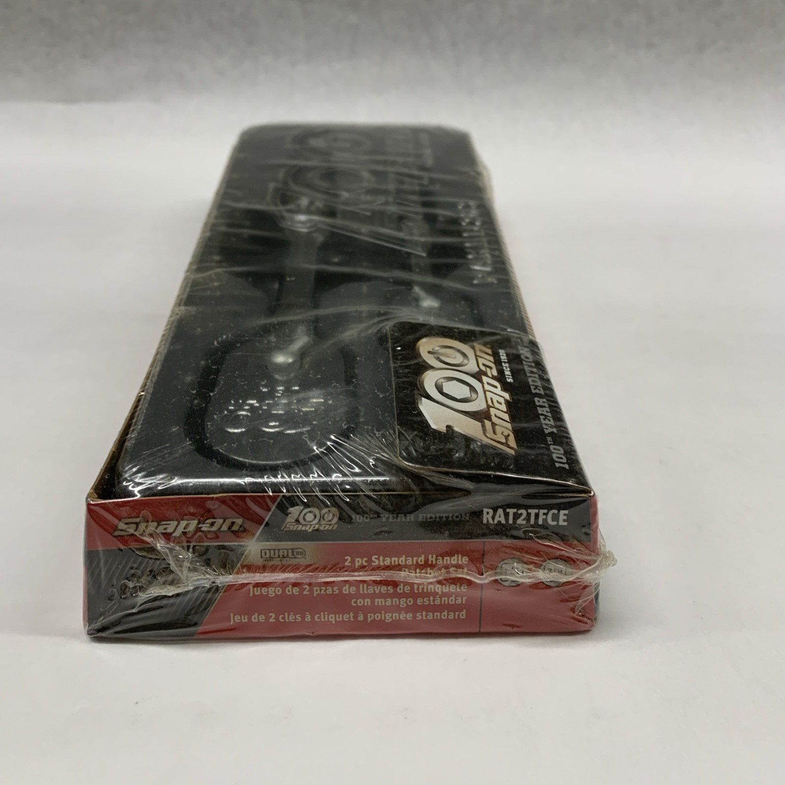 Snap On Tools RAT2TFCE NEW RARE 2 Piece 100Th Aniv Chrome Ratchet Set SEALED