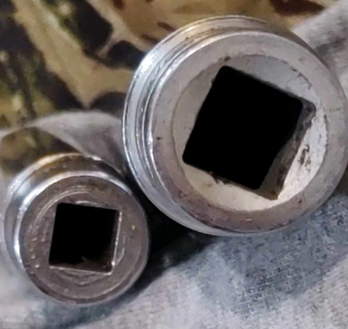 Snap-on Vintage GM Dash Trim Socket Lot S-9540A 3/8″ Wiper & S-9605A 1/4″ Radio