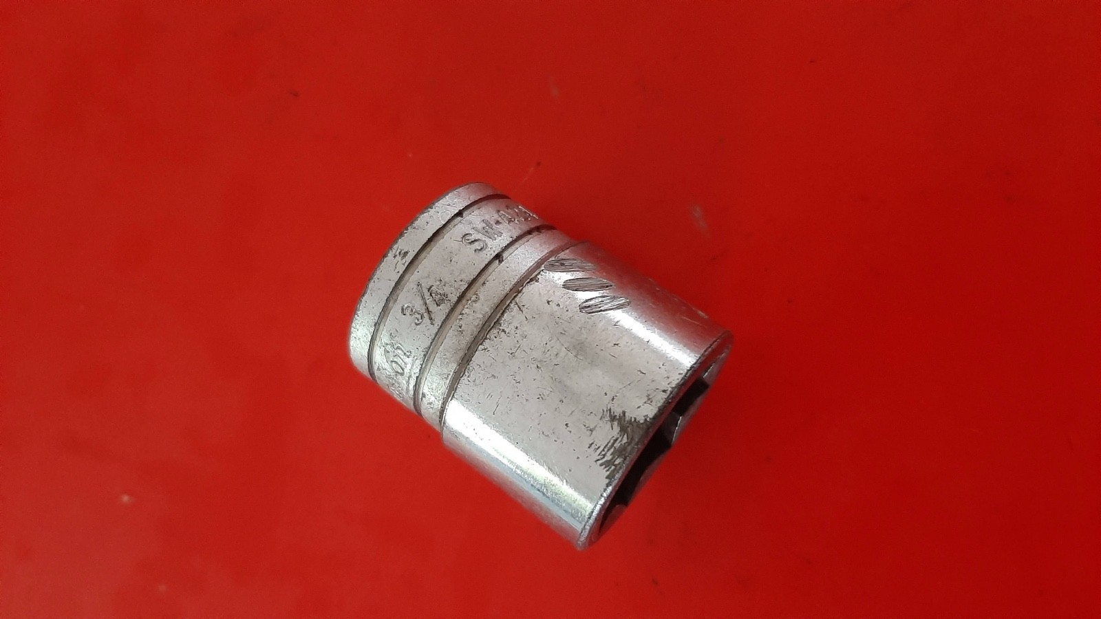 Snap On SW424 3/4″SAE 1/2″Drive 8pt Point Double Square Socket USA Owner Mark
