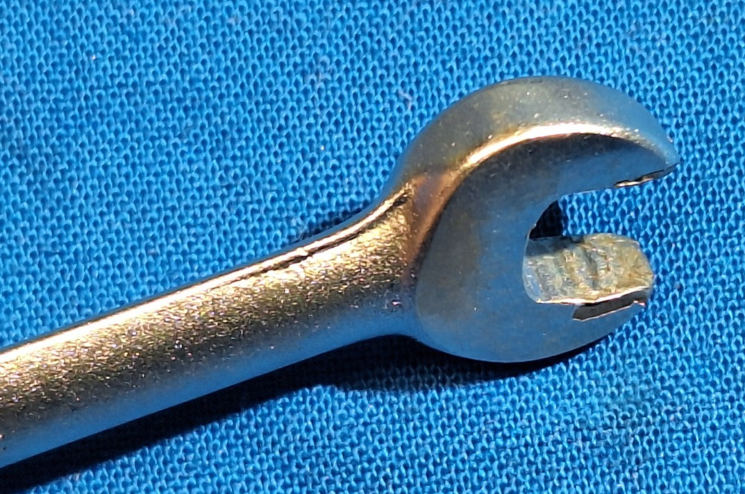 Proto Professional 1208 5″ long 1/4″ Combination wrench 12 point USA