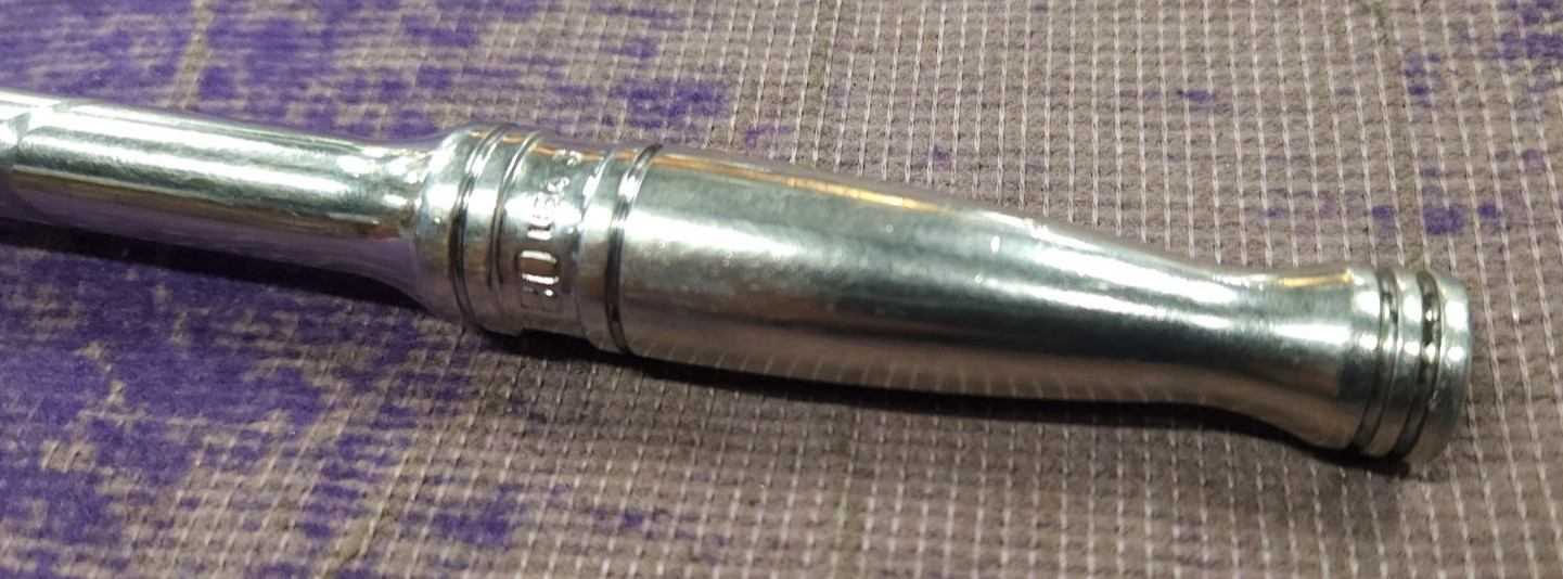 Snap-on F80 3/8” Drive Ratchet – Chrome Handle – USA Made