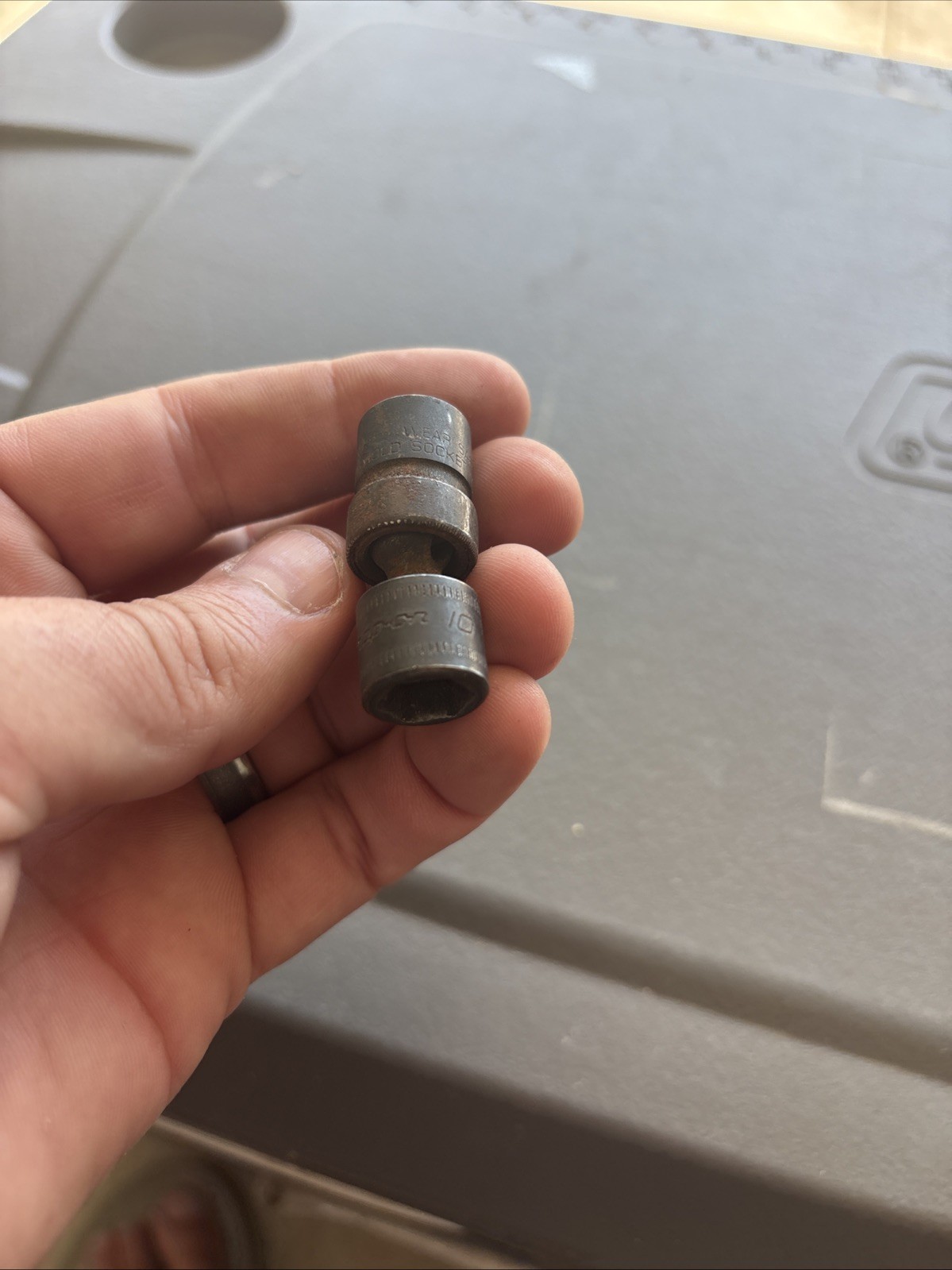 Snap on IPTMM10, 1/4 Drive, 6 pt, 10mm, metric, shallow, impact, swivel, socket