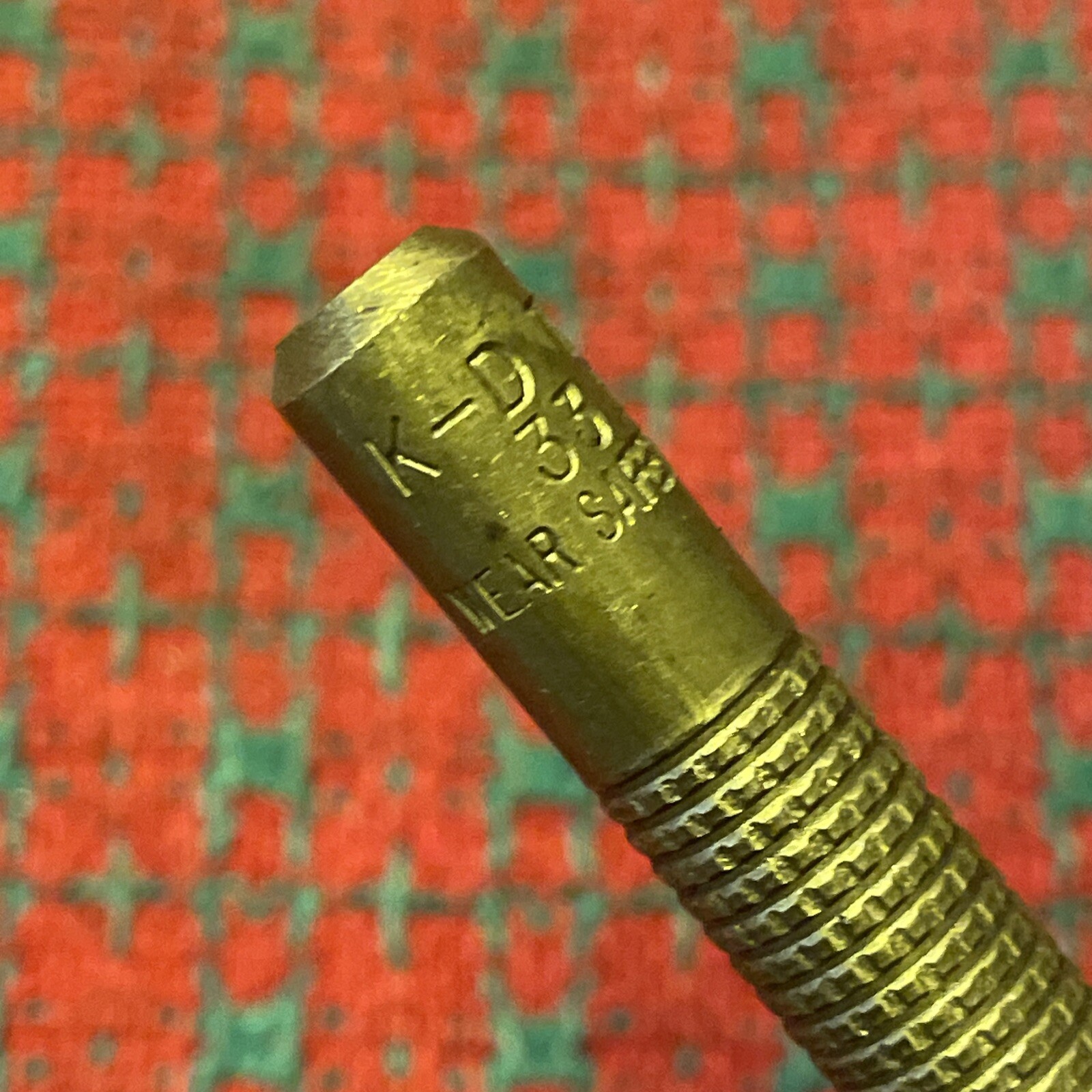 6” Brass Punch 3/8” KD Tools 🇺🇸 Non Sparking New NOS USA
