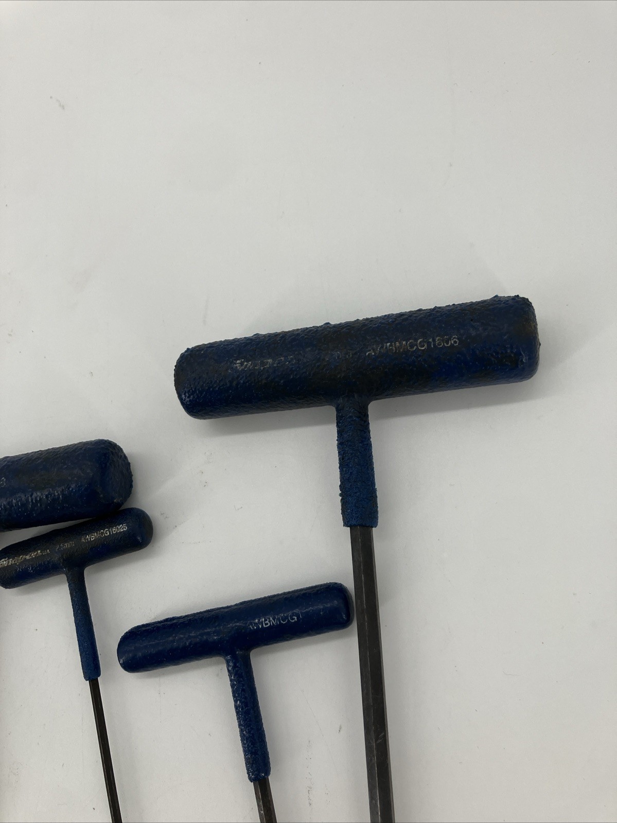 Snap-on AWBMCG1600 Metric Ball-End T Handle Allen set Incomplete of 7