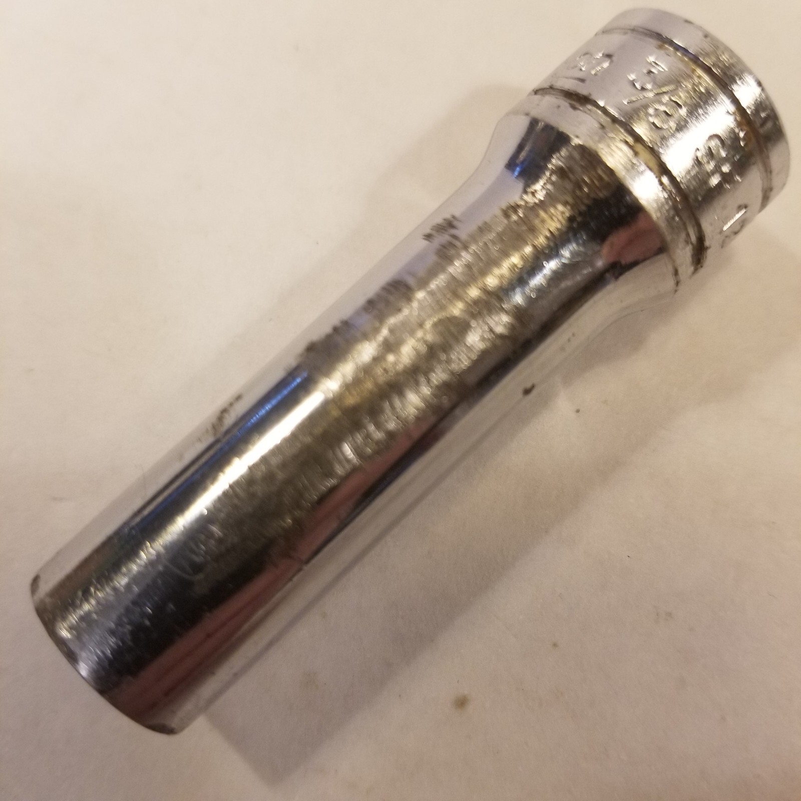 2 Snap-On Sockets 3/8″ Drive Deep 12 Point 3/4″ SF241 And 3/8″ SF121
