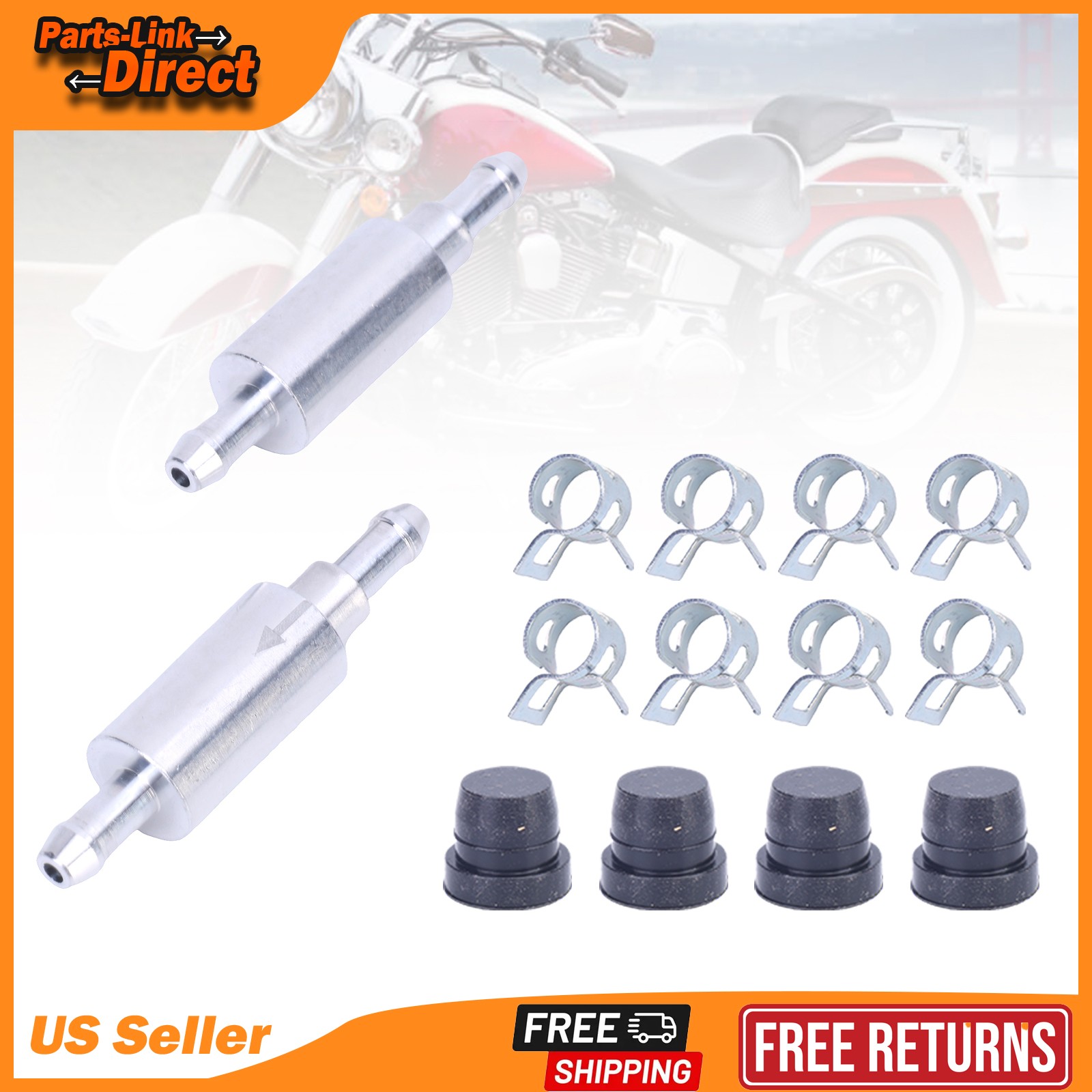 For Motorcycles 2-PCS Brake System Line Bleeding Hose Kit Set Protective Device