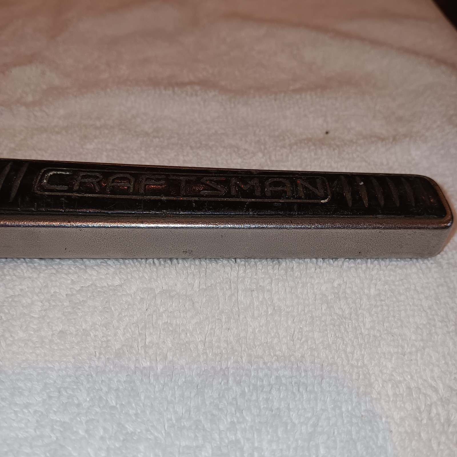 Vintage Craftsman 1/2″ Drive Stainless Steel 43763 Ratchet Socket Wrench Tool