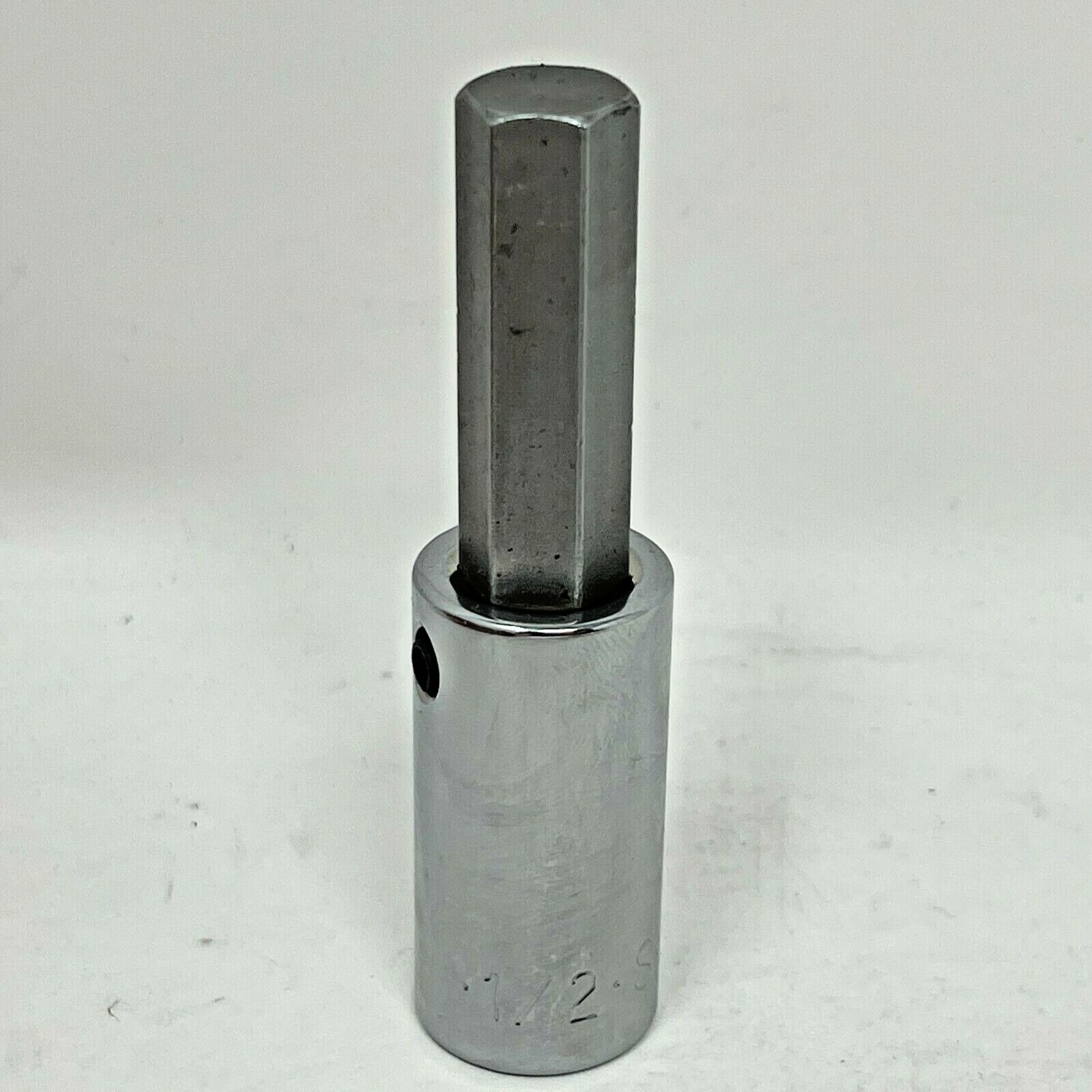 SK Hand Tools 41216 1/2″ Drive 1/2″ Fractional Hex S2 Steel Bit Socket