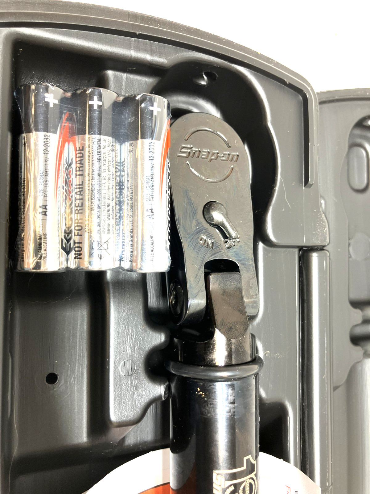 New Snap-on™ 3/8″ dr Flex Head 5 – 125 ft lb Digital Torque Wrench ATECH2F125VA5