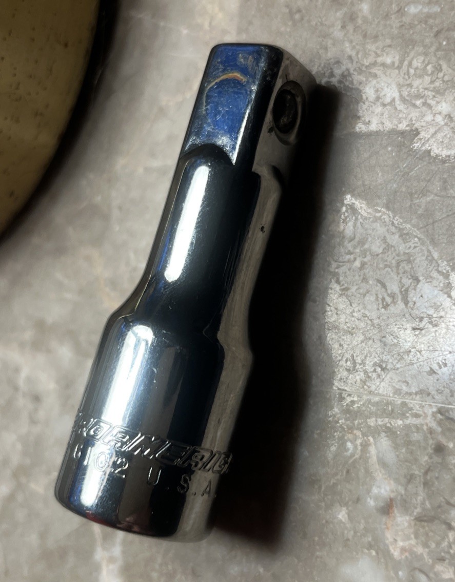 ProAmerica USA Made 1/2 Inch Drive 2.5 Inch Socket Extension