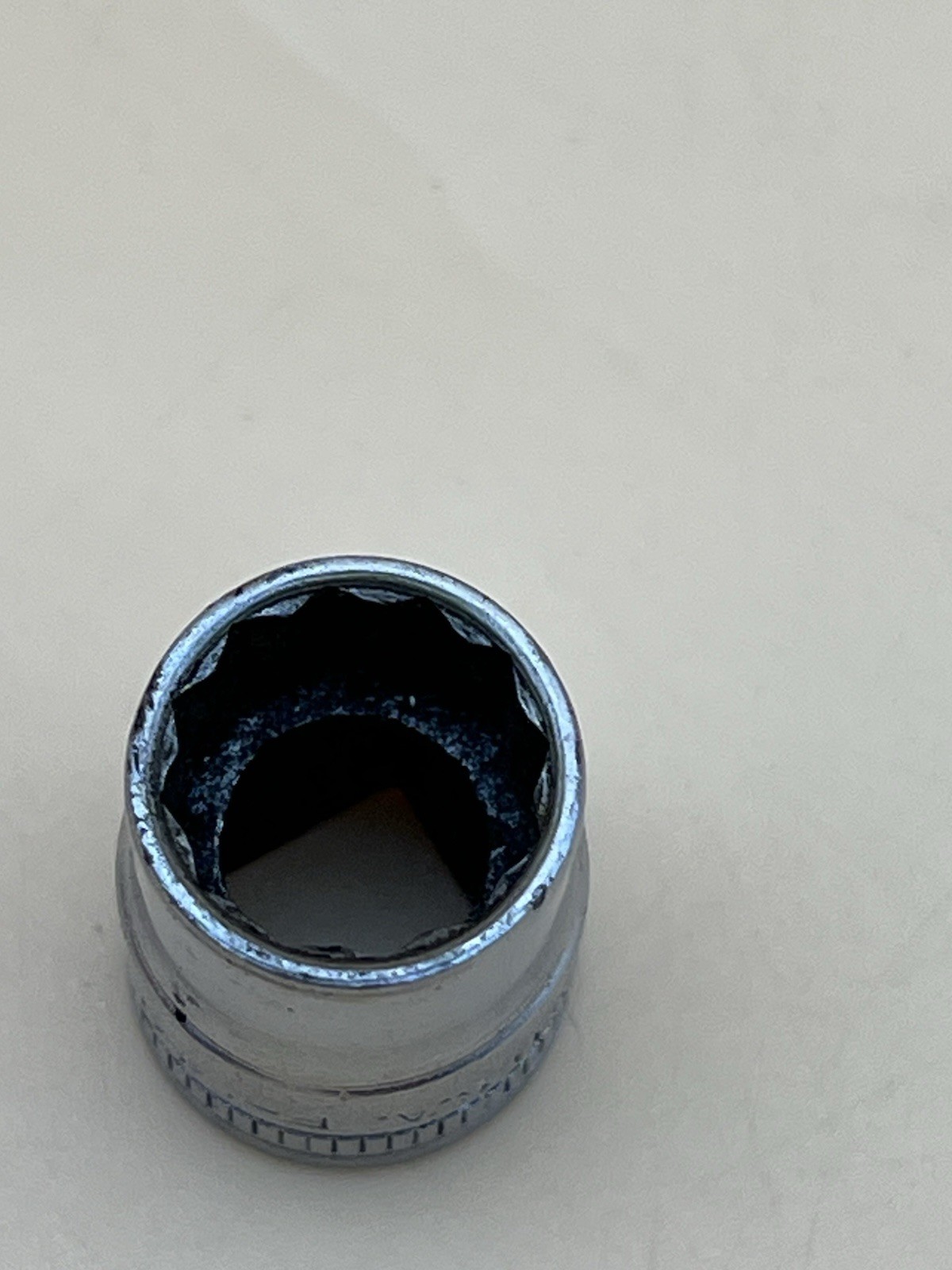 Vintage Snap On F-140 7/16″ Socket 12 Point 3/8″ Drive