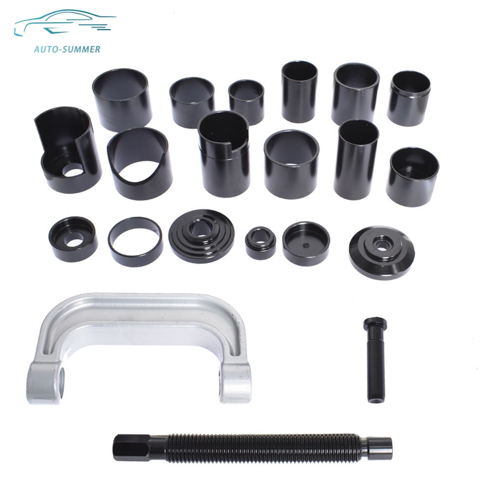 21-Pieces Auto Repair Service Remover Ball Joint Press Tool Master Adapter Kit