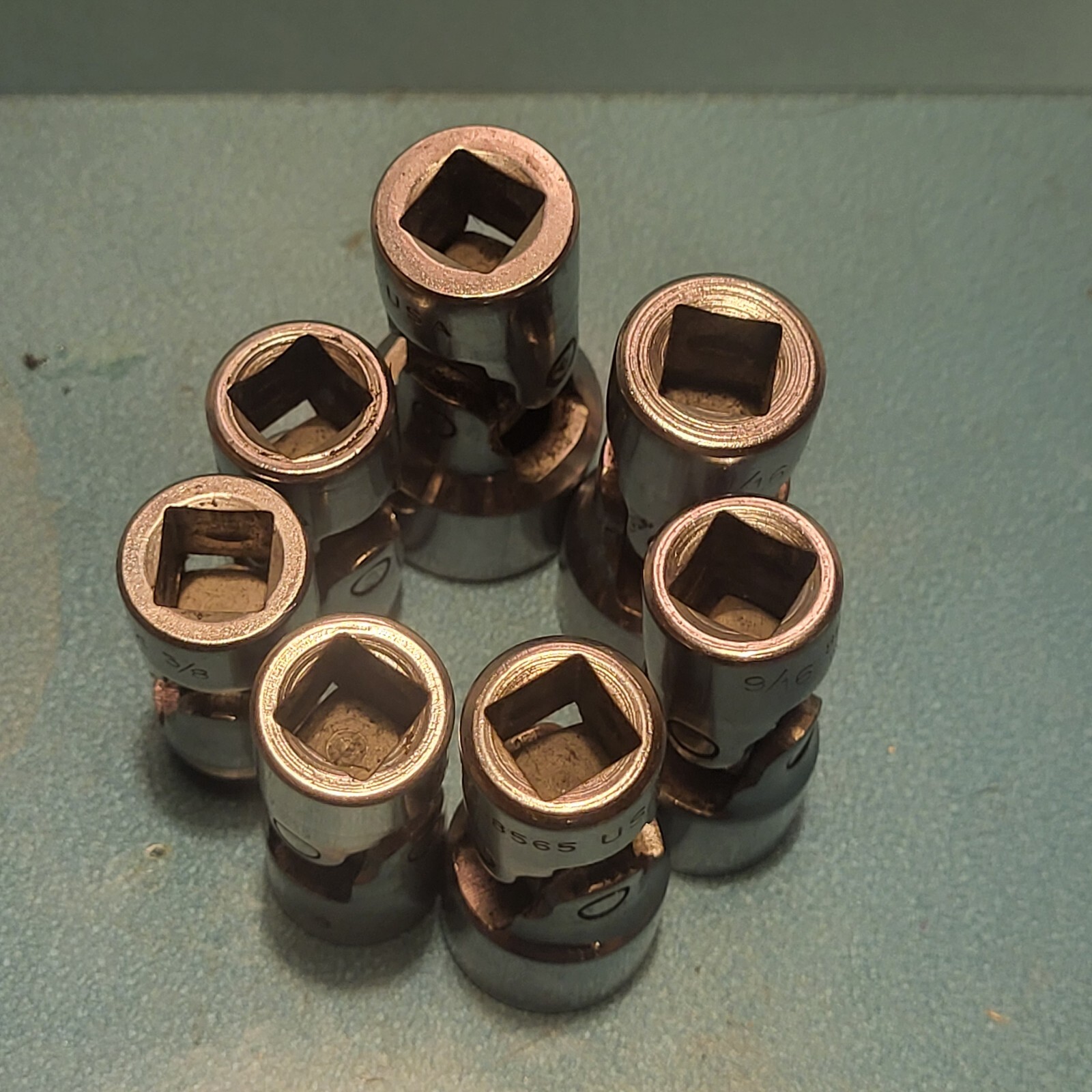 3/8″ DR Industry swivel sockets 3/8″-3/4″ USA 8H8566,8H8565,8H8564,8H8563,8H8562
