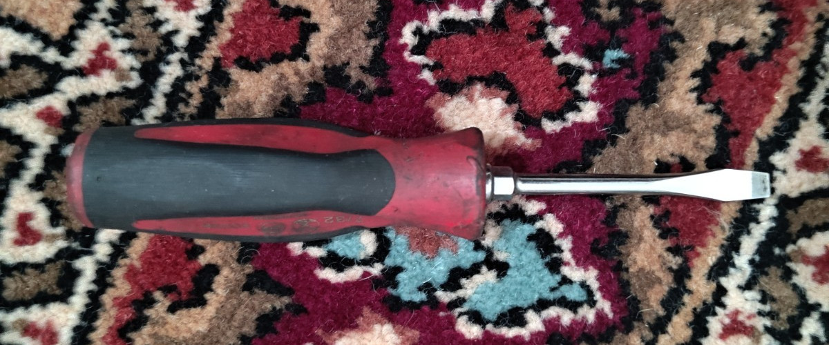 Snap On SGD2B Screwdriver 7/32” In Classic Red Instinct Handle