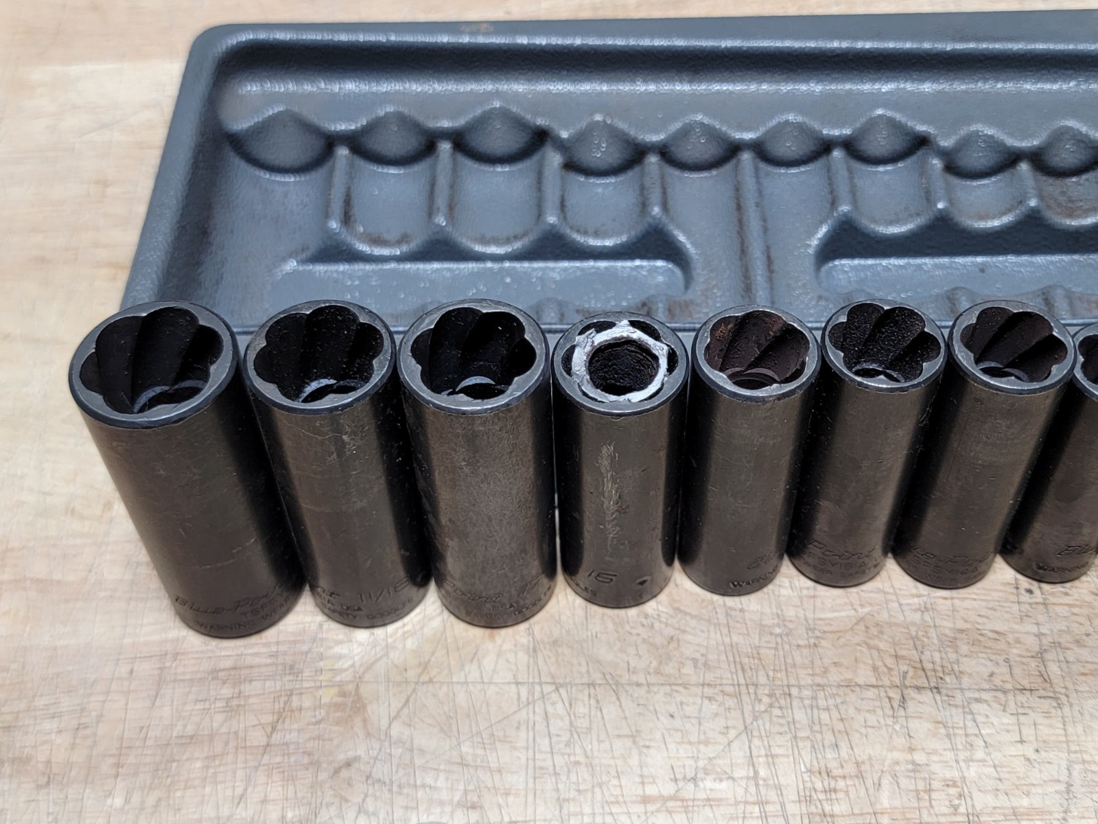 Blue-Point 3/8″ Drive DEEP Metric & SAE TWIST Impact Socket Set 213TSFSYA