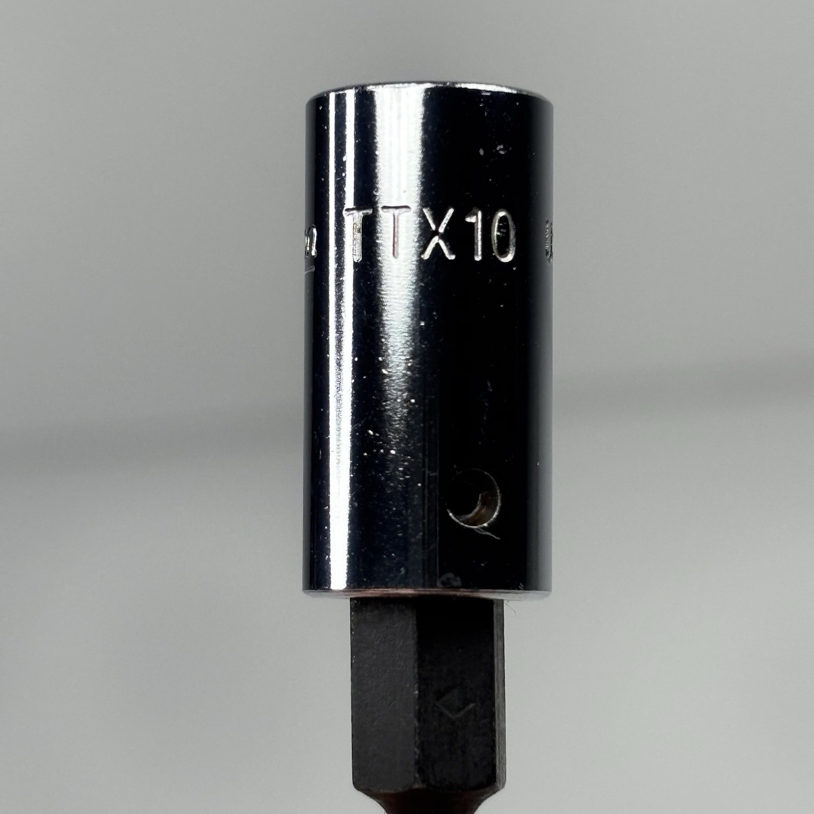 NOS Snap On Tools TTX10 1/4 Dr Torx T10 Standard Bit Socket Driver USA VTG 1986