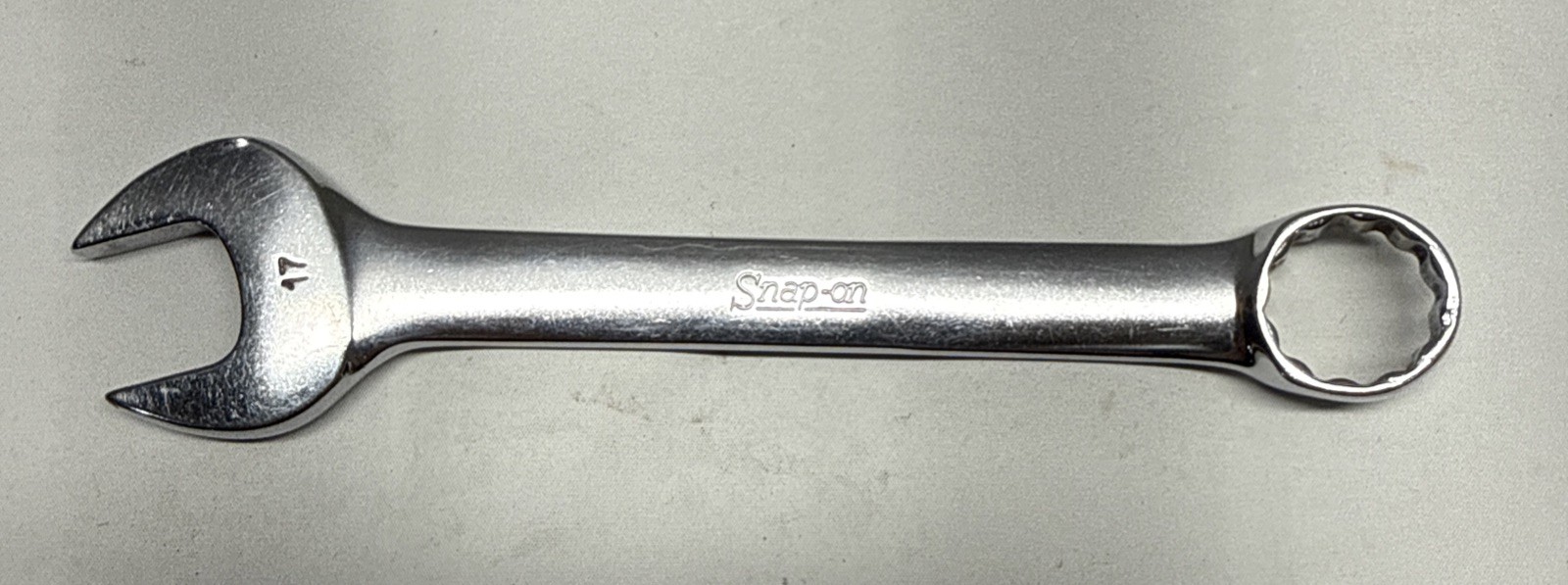 Snap-on Wrench 17 mm Combination 12-pt OEXM 17 USA