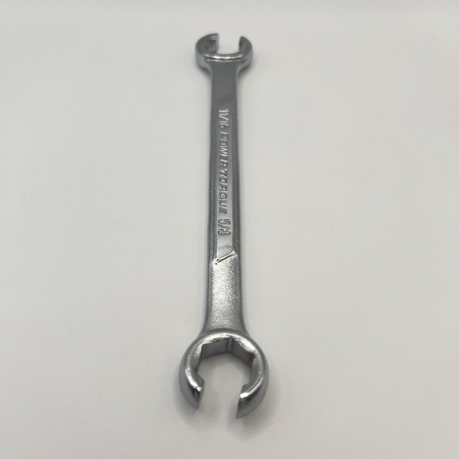 Power Torque 5/8″ x 11/16″ Double Open End Flare Nut Line Wrench Tool GM0012