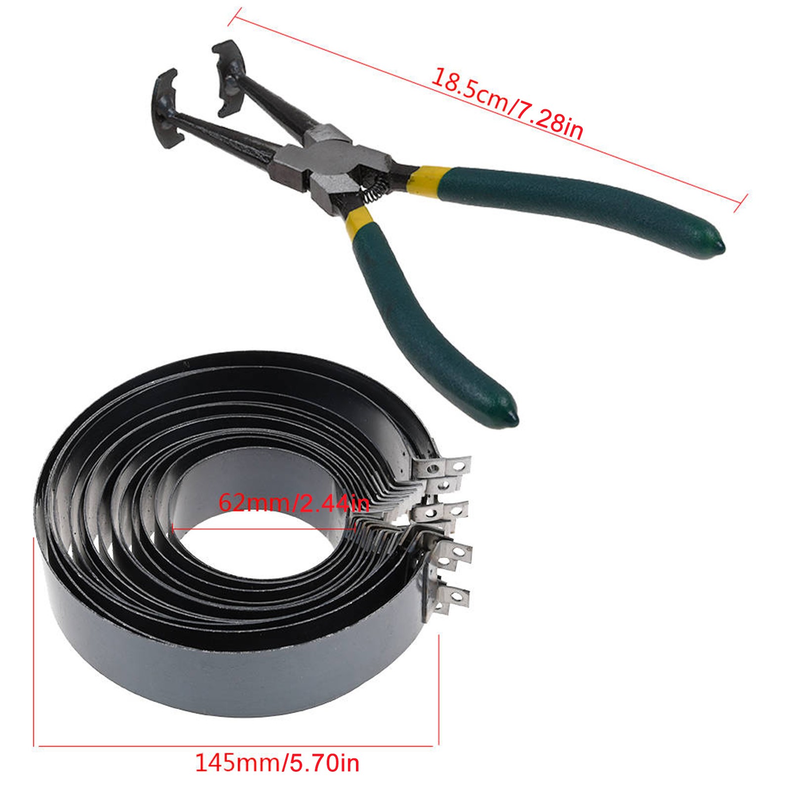 Motorcycle ATV Car Engines Piston Ring Compressor Expander Installer Plier Tool.