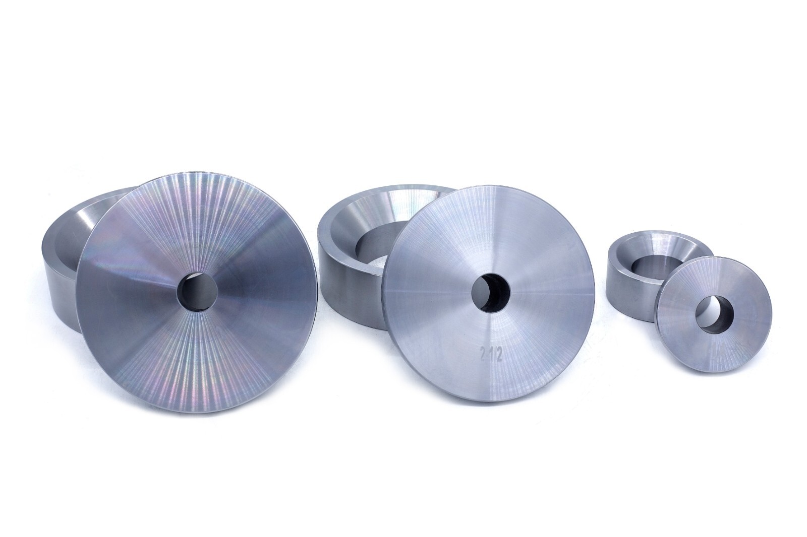 LOUDERLUN 3 Piece Dimple Die Set: 1-1/4″ 2-1/2″ 3″