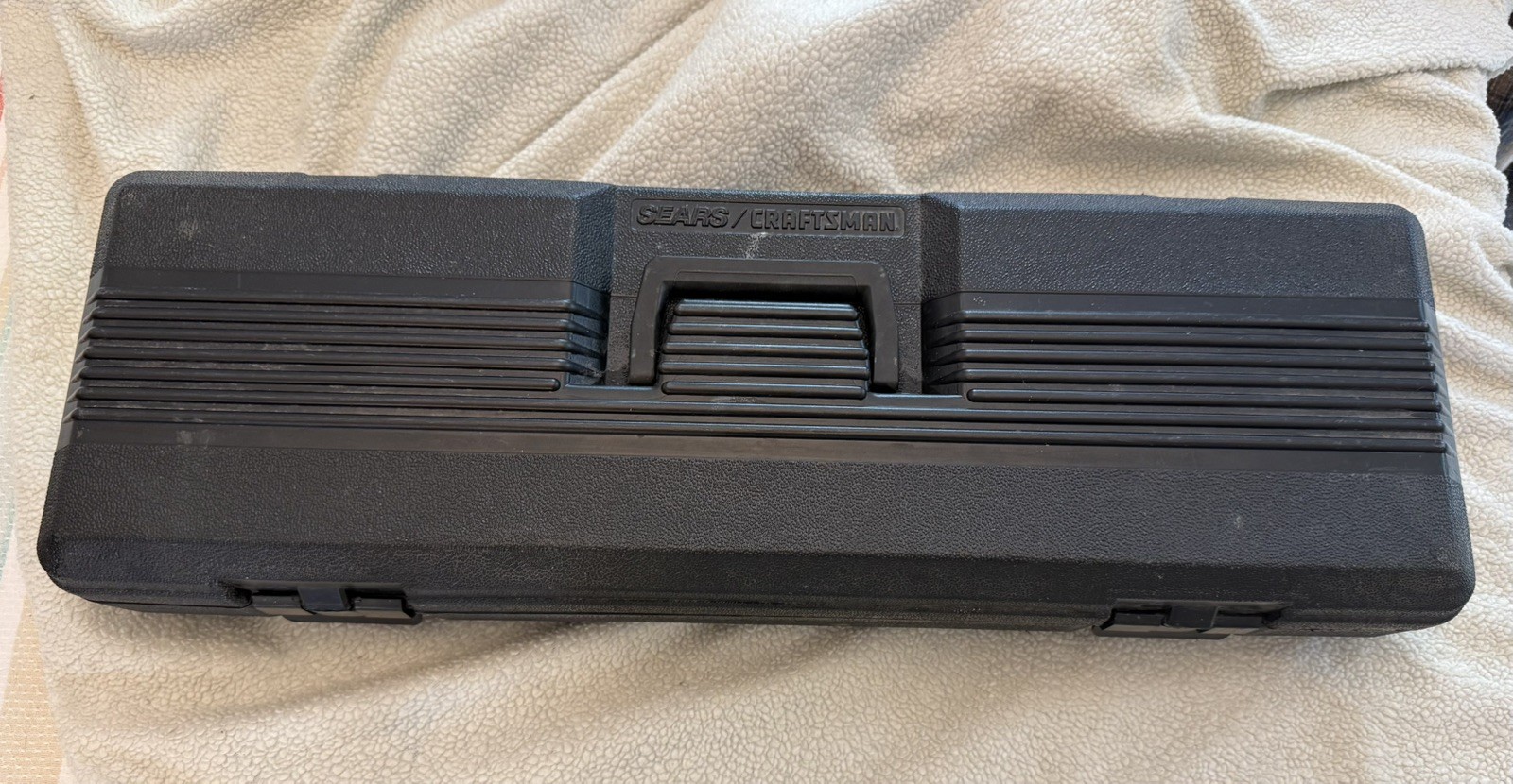 Sears Craftsman 25″ Heavy Duty Deluxe Truck Tool Box 9 65114 MADE IN USA Vintage