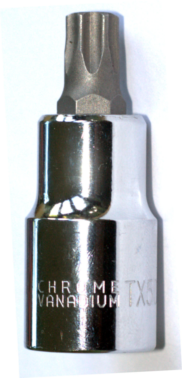 T50 Torx Socket Star Bit 1/2″drive 1pc Single Chrome Vanadium Steel TX50 New